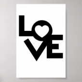 Love Poster – Stilvolle Wanddekoration (Voorkant)