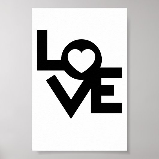 Love Poster – Stilvolle Wanddekoration (Voorkant)