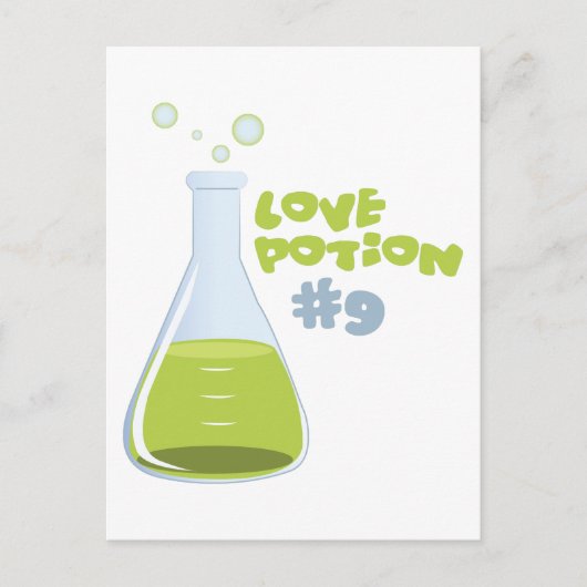 Love Potion #9 Briefkaart (Voorkant)