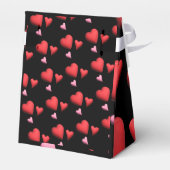 "Love Potion #9" met harten Bedankdoosjes (Achterkant)