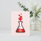 Love Potion Chemistry, Science of Health Briefkaart (Staand voorkant)