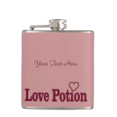 Love Potion Custom-kolf Heupfles (Voorkant)