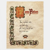Love Potion Fleece Deken (Voorkant)