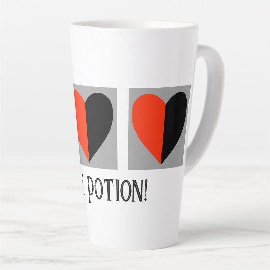 Love Potion Keramische Latte Mok (Rechterhoek)