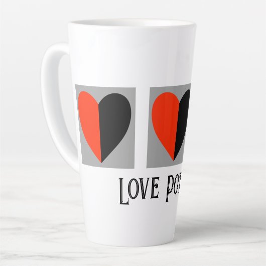 Love Potion Keramische Latte Mok (Linkerhoek)