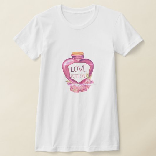 Love Potion Love Hipster Vrouwen T-shirt (Laagn)
