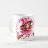 Love Potion Mug | Cute Witch Valentine Cup Koffiemok (Voorkant links)