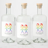 Love Potion No. 2 Likeurfles Etiket (Flessen)
