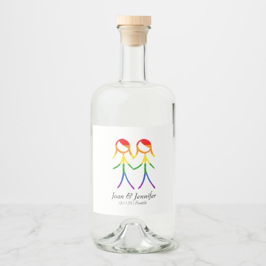 Love Potion No. 2 Likeurfles Etiket (Voorkant)