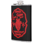 Love Potion No. 9 Red Glitter Heupfles (Links)