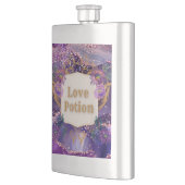 Love potion paarse patroonkunst van Renee Lavoie Flacon (Links)