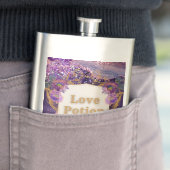 Love potion paarse patroonkunst van Renee Lavoie Flacon (Voorbeeld)