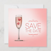 Love Potion Roze Bewaar de datum Save The Date (Voorkant)