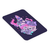 Love Potion Schattige Roze Halloween Potion Fles Magneet (Rechterzijde)