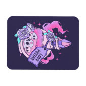 Love Potion Schattige Roze Halloween Potion Fles Magneet (Horizontaal)