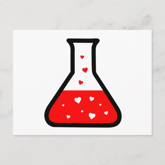 Love Potion (Science) Briefkaart (Voorkant)