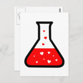 Love Potion (Science) Briefkaart (Voorkant / Achterkant)