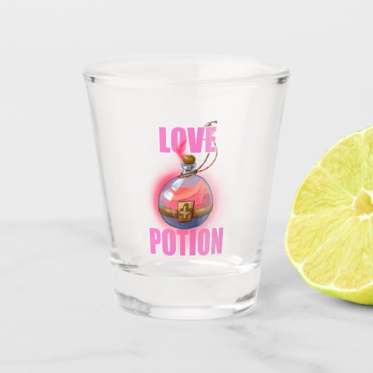 Love Potion Shot Glas (Voorkant)