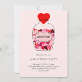 Love Potion Valentijnsdag Galentines Party Kaart (Voorkant)