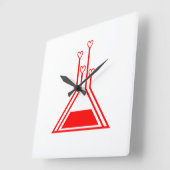 love potion vierkante klok (Hoek)