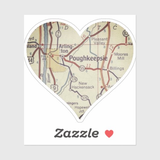 Love Poughkeepsie Sticker (Vel)