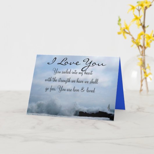 Love Power_ Kaart (Gele Bloem)