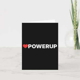Love Powerup - Hart Kaart