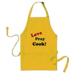 Love Pray Cook Customize it Standaard Schort