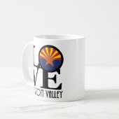 LOVE Prescott Valley 11oz Koffiemok (Voorkant links)