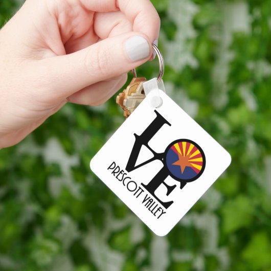 LOVE Prescott Valley Arizona Sleutelhanger (Hand)