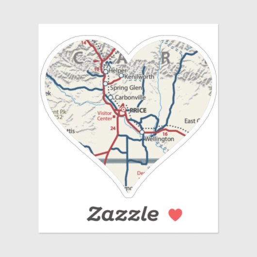 Love Price Utah Sticker (Vel)