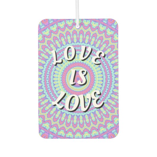 Love Pride Air Freshener Luchtverfrisser (Voorkant)