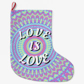Love Pride Grote Kerstsok (Voorkant)