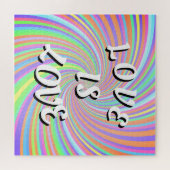 Love Pride Jigzaag Puzzle Legpuzzel (Horizontaal)