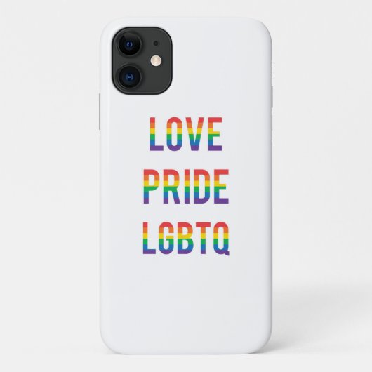 Love Pride LGBTQ Case-Mate iPhone Case (Achterkant)