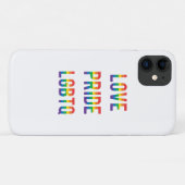 Love Pride LGBTQ Case-Mate iPhone Case (Achterkant (horizontaal))