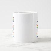 Love Pride LGBTQ Grote Koffiekop (Voorkant)
