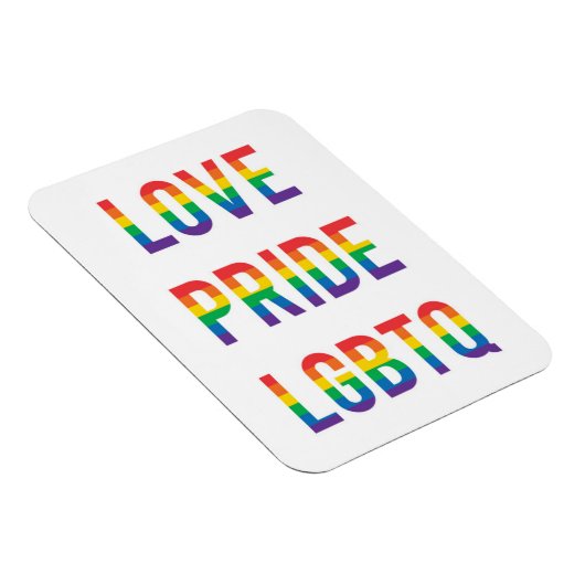 Love Pride LGBTQ Magneet (Rechterzijde)