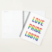 Love Pride LGBTQ Planner (Display)