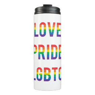 Love Pride LGBTQ Thermosbeker