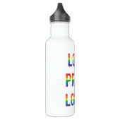 Love Pride LGBTQ Waterfles (Links)