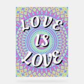 Love Pride Phone Ring Stand Acryl Bord (Voorkant)