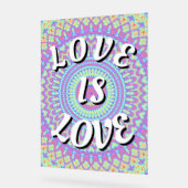 Love Pride Phone Ring Stand Acryl Bord (Hoek)