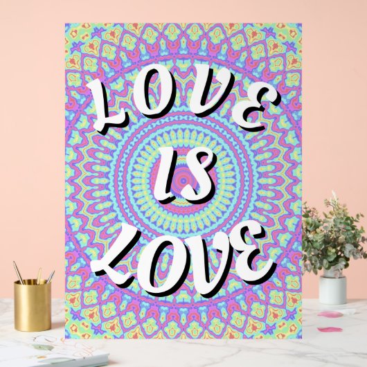 Love Pride Phone Ring Stand Acryl Bord (Huwelijk)