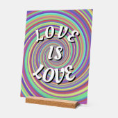 Love Pride Phone Ring Stand Acryl Bord (Hoek)