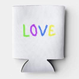 Love Pride regenboog waterverf LGBTQ June Modern Blikjeskoeler