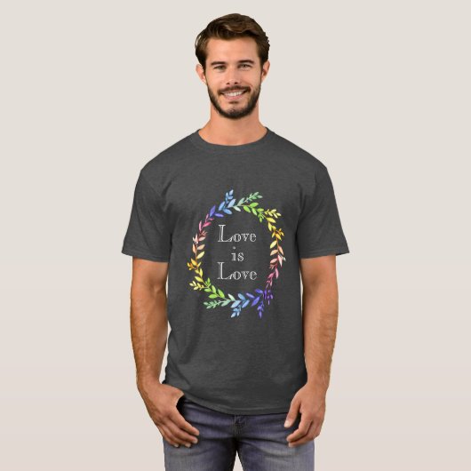 Love Pride T-Shirt (Voorkant volledig)