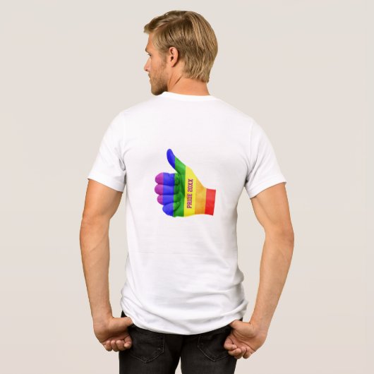 Love Pride T-Shirt (Achterkant volledig)