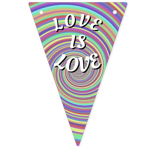 Love Pride Vlaggetjes (Tweede vlag)