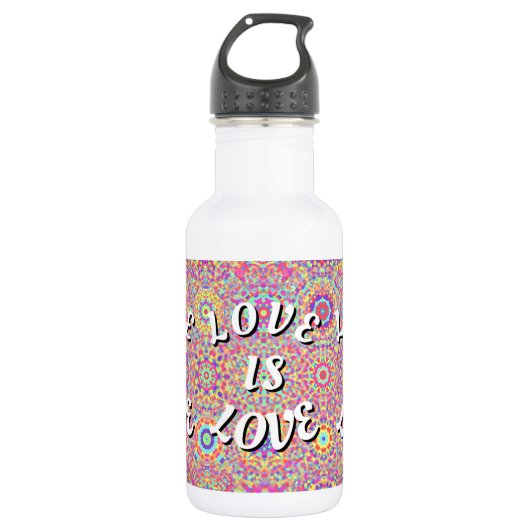 Love Pride Waterfles (Voorkant)